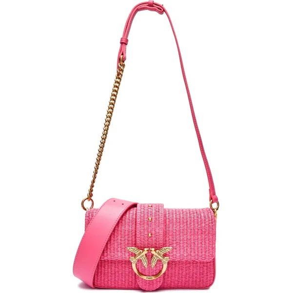 Pinko Kabelka na rameno LOVE ONE MINI SLOUCHY | s prímesou kože 64059516