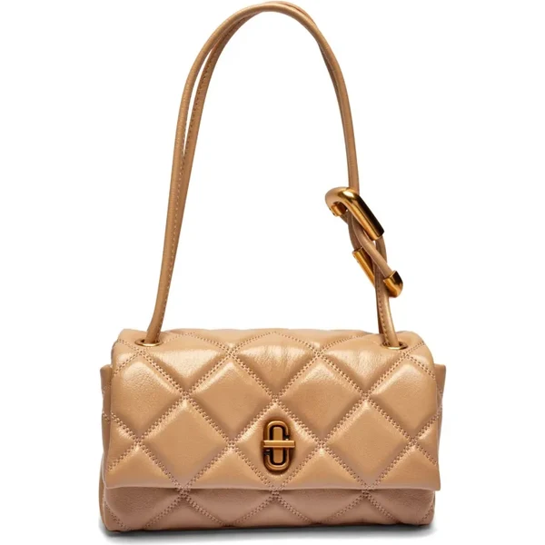 Marc Jacobs Kožená kabelka na rameno THE MINI DUAL 64059557