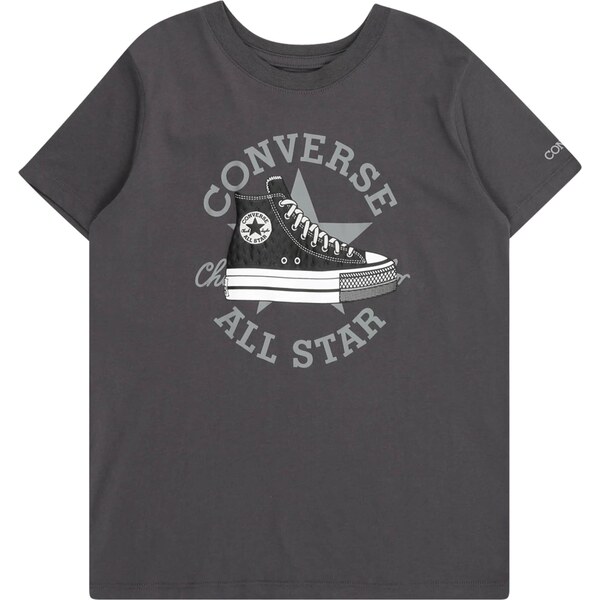 CONVERSE Tričko sivá / čadičová / čierna / biela 64071858