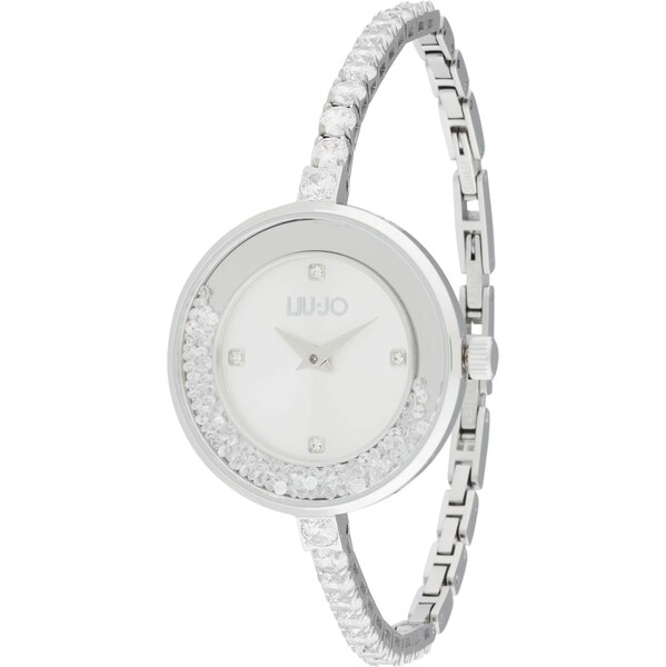 Liu Jo Analógové hodinky Dancing Gala strieborná / priehľadná 64072075