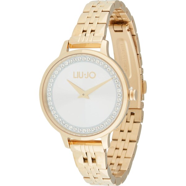 Liu Jo Analógové hodinky pastelovo modrá / zlatá / priehľadná / biela 64072105