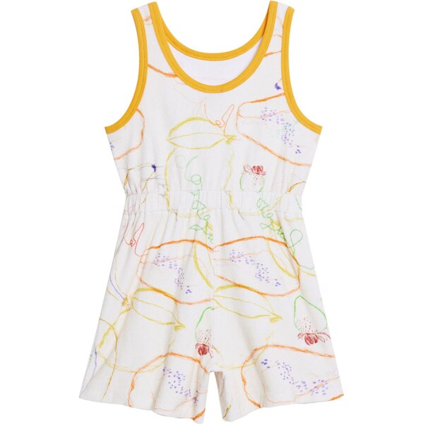 Desigual Overal zelená / oranžová / červená / biela 64072234