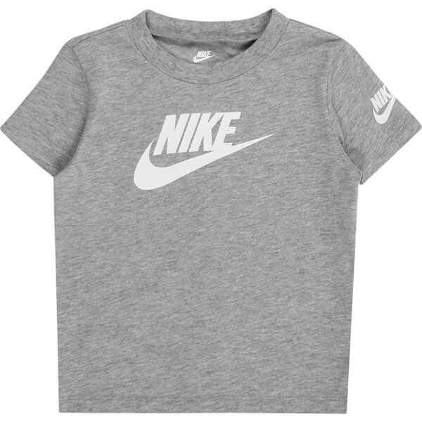 Nike Sportswear Tričko FUTURA EVERGREEN sivá melírovaná / biela 64072311