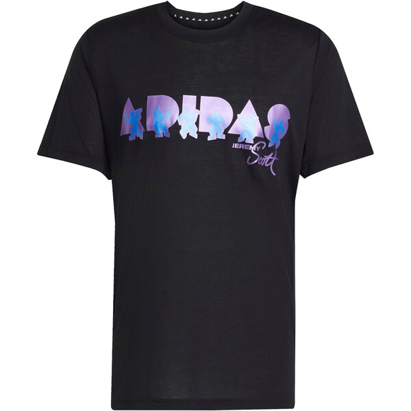 ADIDAS SPORTSWEAR Funkčné tričko Adidas x Jeremy Scott neónovo modrá / 64072029