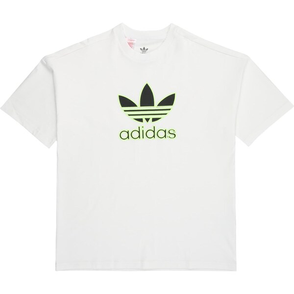 ADIDAS ORIGINALS Tričko Trefoil limetová / čierna / biela 64072369