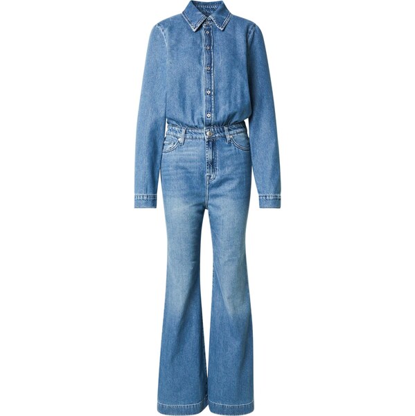 7 for all mankind Overal Hilo modrá denim 64072203