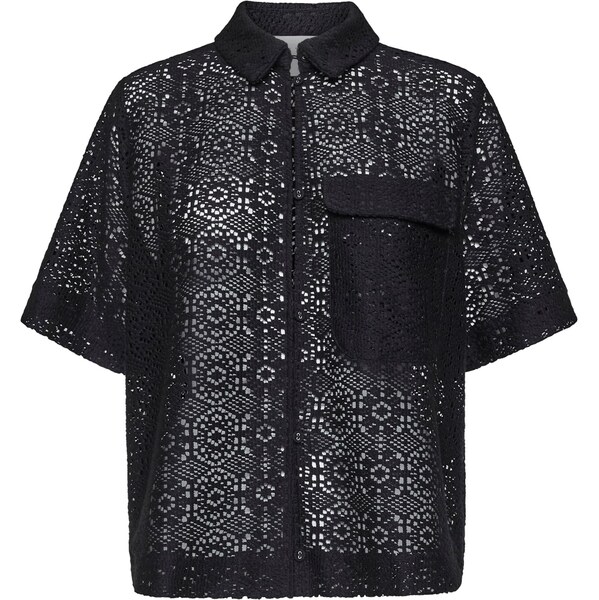 SISTERS POINT Blúzka ELSIA čierna 64072136