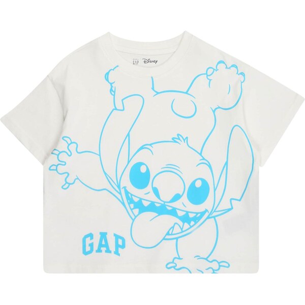 GAP Tričko DIS STITCH vodová / biela 64072282