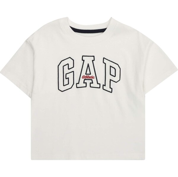 GAP Tričko ATHLETIC červená / čierna / biela 64072270