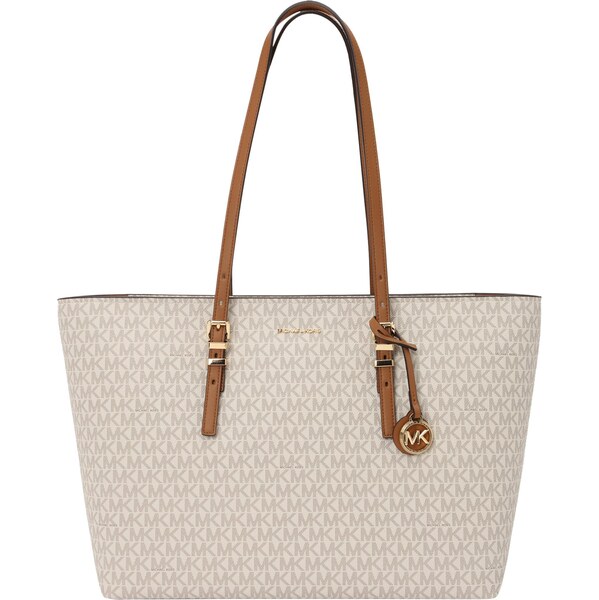 MICHAEL Michael Kors Shopper tmavobéžová / šedobiela 64293984