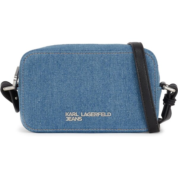 KARL LAGERFELD JEANS Taška cez rameno modrá denim 64071907