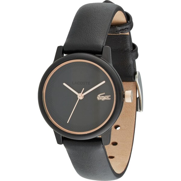 LACOSTE Analógové hodinky SWIFT kapučíno / čierna 64072084