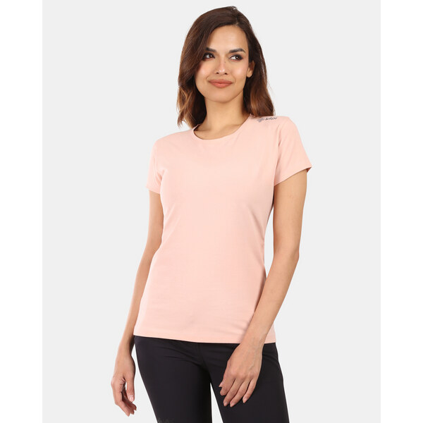 Dámske bavlnené tričko Kilpi PROMO-W koralová 64079920
