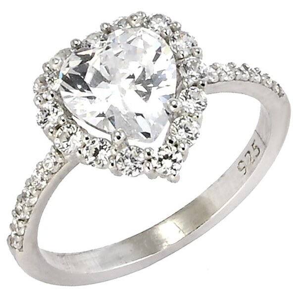 Strieborný prsteň Glare 914 64079346