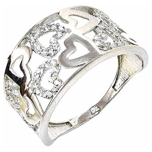 Strieborný prsteň Glare 918 64079350