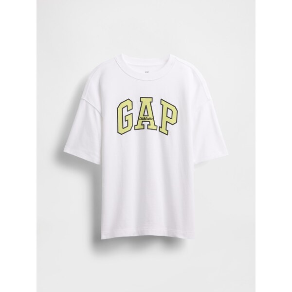 GAP Chlapčenské oversize tričko Heavyweight Athletic Logo 780335-02 66265701