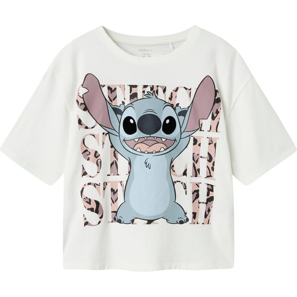 NAME IT Tričko NKFJixi Stitch svetlomodrá / orgovánová / svetlofialová 64087482