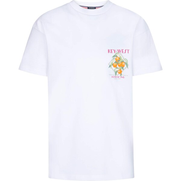 Petrol Industries Tričko zmiešané farby / biela 64110156