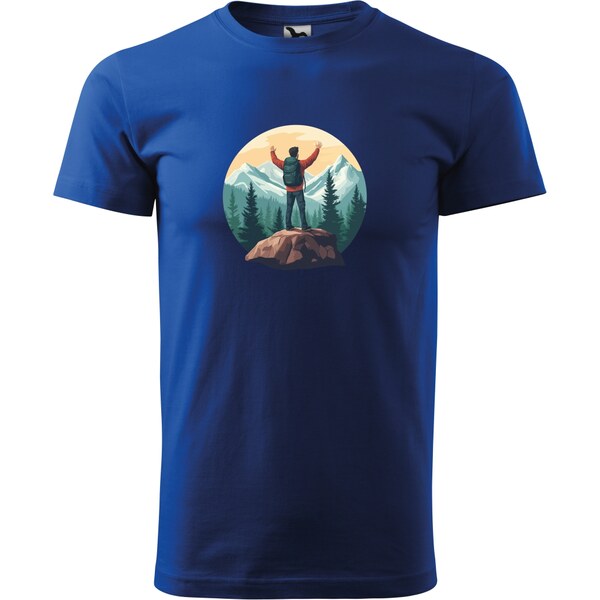Handel Tričko - Turista na skale 64087681