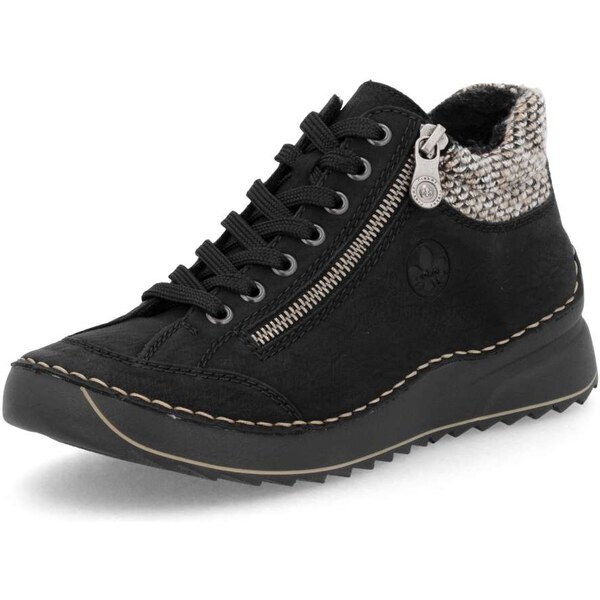 Dámska členková obuv RIEKER 51523-01 čierna W5 64089565