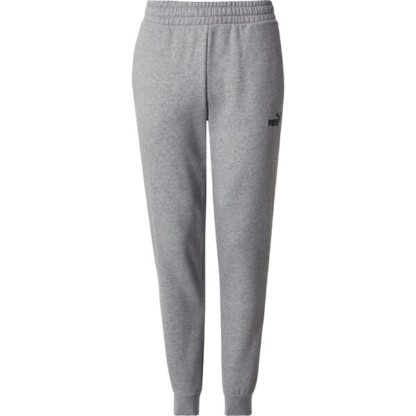 PUMA Športové nohavice ESS No. 1 sivá melírovaná / čierna 62693453