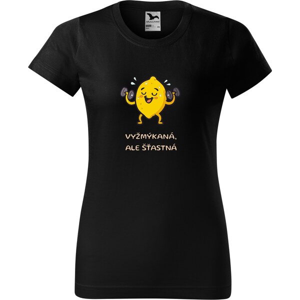 Handel Tričko - Vyžmýkaná, ale šťastná 64091538