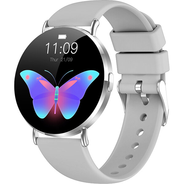 Madvell Elori strieborná so silikónovým remienkom 64096132