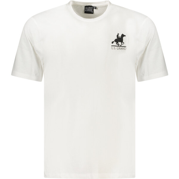 U.S. GRAND US GRAND POLO SHORT SLEEVE T-SHIRT MEN WHITE 64709425