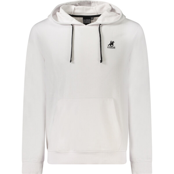 U.S. GRAND US GRAND POLO MENS ZIP-UP SWEATSHIRT WHITE 64710287