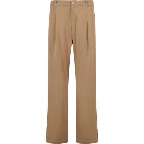 2Y Studios Plisované nohavice Tahlo farba ťavej srsti 65878162