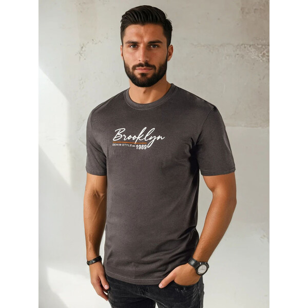 Pánske tričko s potlačou Farba čierna DSTREET RX5403 66420653