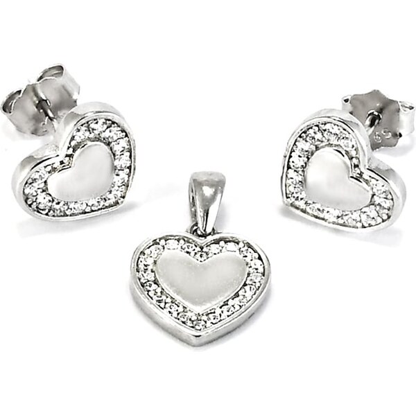 Strieborná súprava Glare 152 64105101