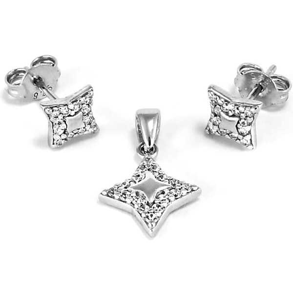 Strieborná súprava Glare 151 64105100