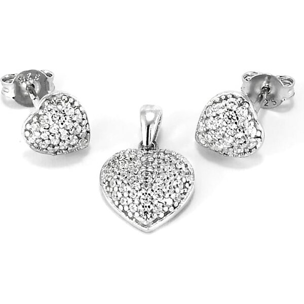 Strieborná súprava Glare 153 64105102