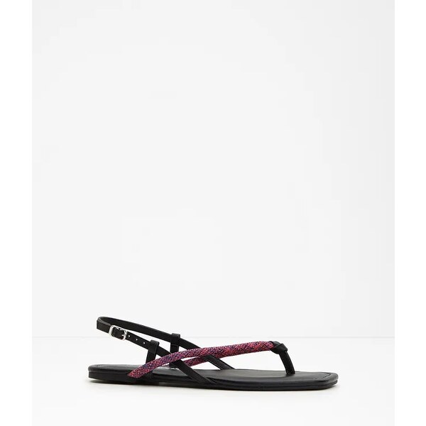 bonprix Medziprstové sandále, farba čierna 63704289