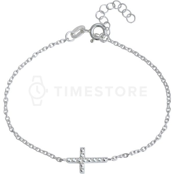 Strieborný náramok s krížikom TS-BR-0054 TS-BR-0054 64111442