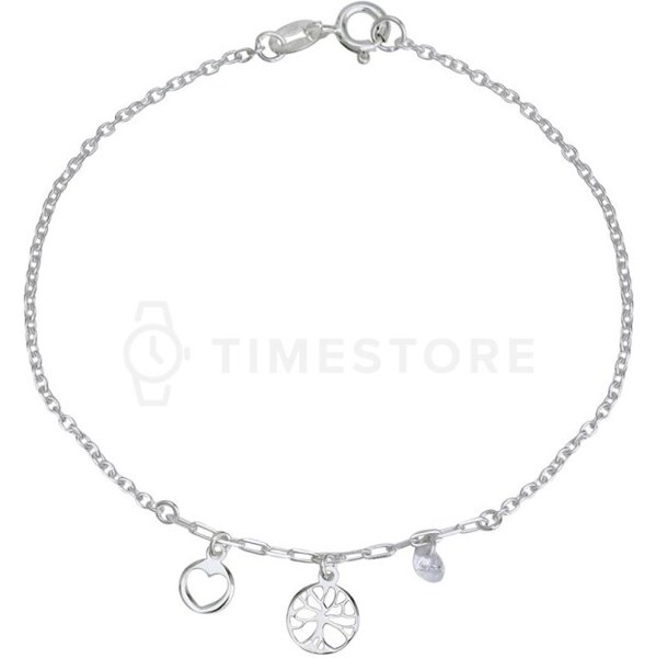 Strieborný náramok s príveskami TS-BR-0057 TS-BR-0057 64111443