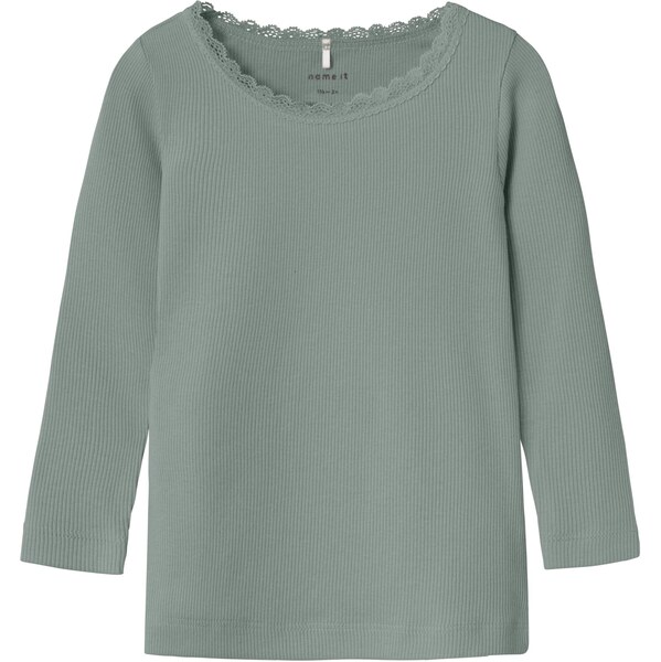 NAME IT Tričko NMFKAB nefritová 64114146