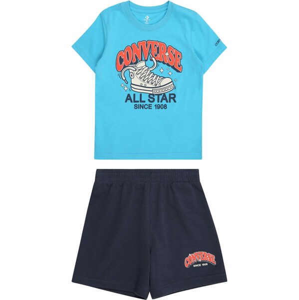 CONVERSE Set námornícka modrá / azúrová / červená / biela 64114314