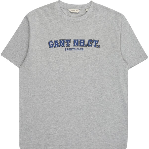 GANT Tričko enciánová / sivá melírovaná / čierna 64114440