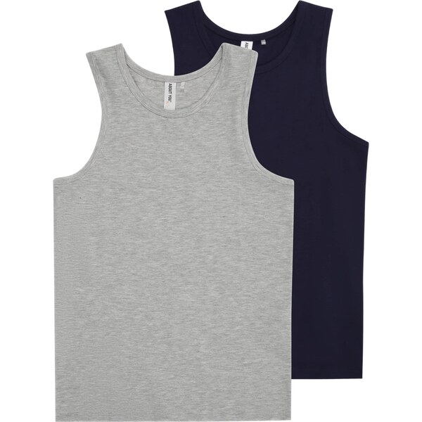 ABOUT YOU Tielko Miles námornícka modrá / sivá melírovaná 65881444