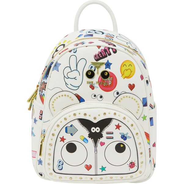 MYMO Batoh Eyetheme žltá / oranžová / čierna / biela 65979709