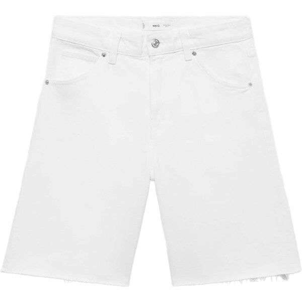 MANGO Džínsy ANNE biely denim 65731005