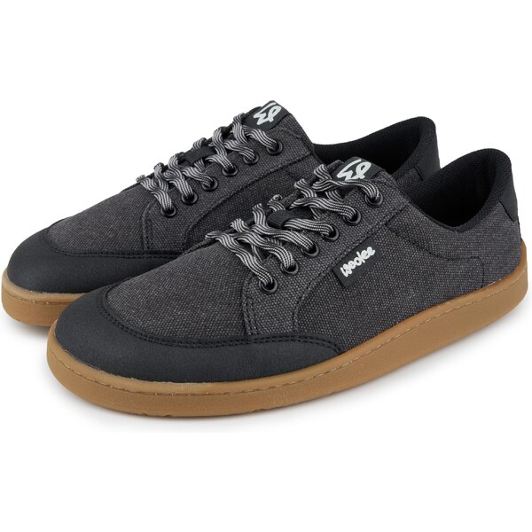 Vlnka Dámske barefoot textilné tenisky Oxy čierna veľkosti obuvi - 65798911