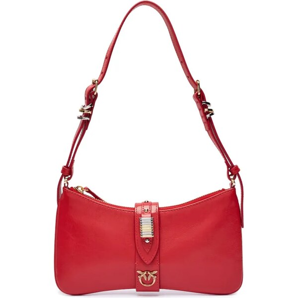 Pinko Kožená kabelka na rameno ARTHEMIS 64110311