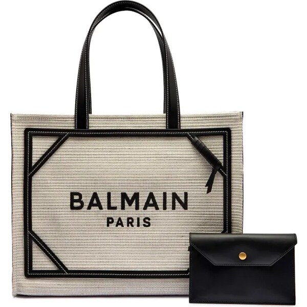 Balmain Shopper kabelka + príručná taštička B-ARMY | s prímesou kože 64105879