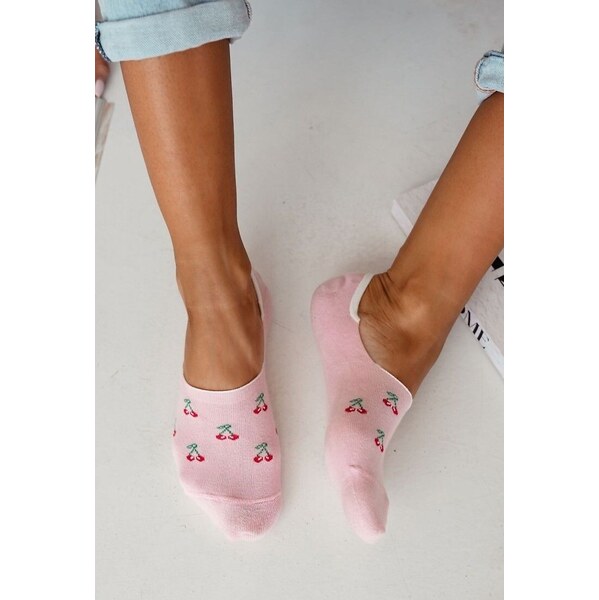 Balerínové ponožky Milena 0576-025 Little Cherries 36-41 64124424