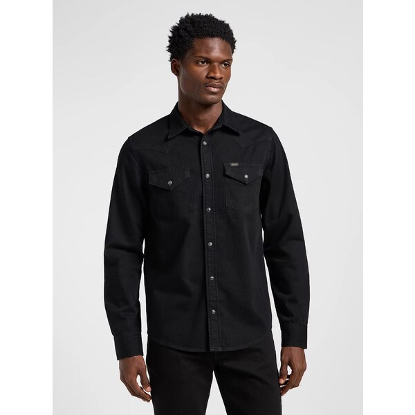 Pánska košeľa LEE REGULAR WESTERN SHIRT BLACK 112363913 64135610