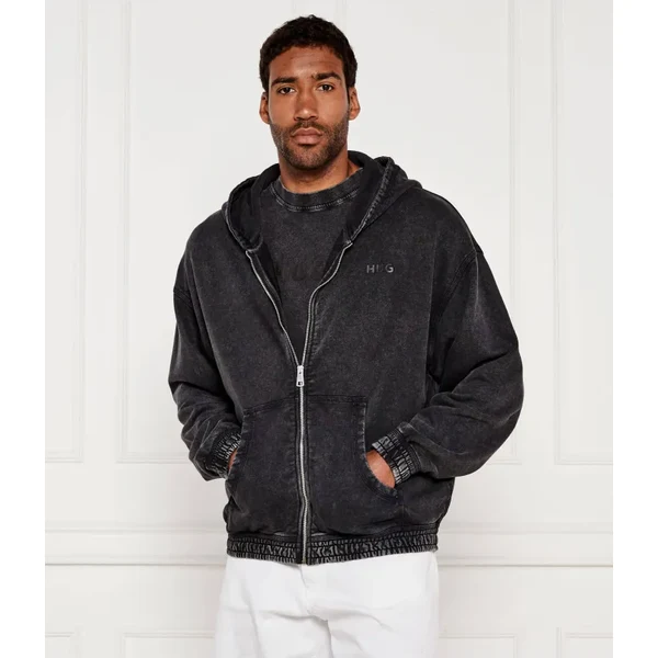 Hugo Blue Mikina Nebudi | Oversize fit 64125891