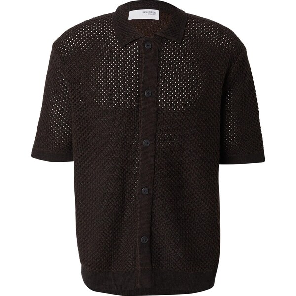 SELECTED Kardigán SLHGINGER čierna 64153122